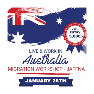 Live work in Australia - Migration WorkShop in Jaffna